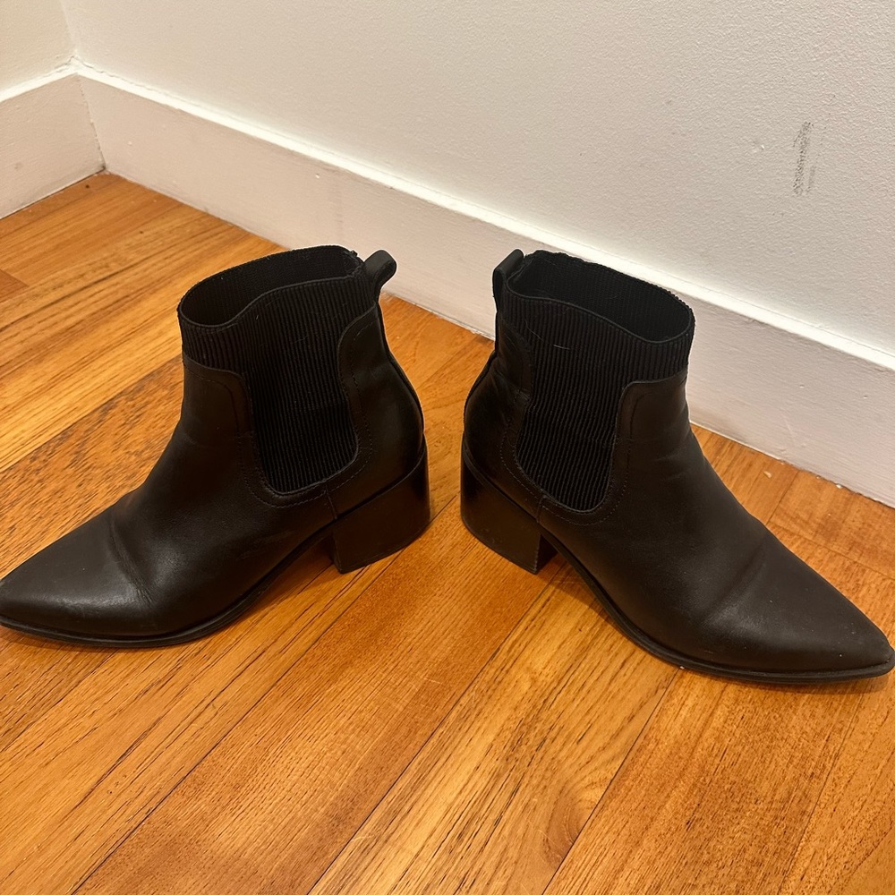 Black booties